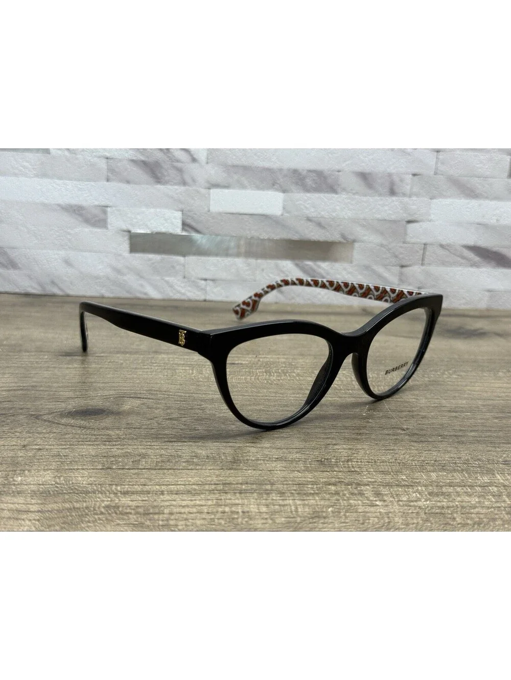BURBERRY B 2311 3824 Eyeglasses Frames Black 51[]19-140 Demo Lens Designer Italy